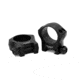 Warne Mountain Tech 40mm Rifle Scope Rings - Low, Black Matte, 7250M