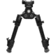 Warne Pro Bipod - Qd, Precision Legs, Matte Black, 7923M