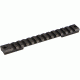 Warne Savage 1 Piece Steel Short Action Tactical Rail Accu-Trigger round top With 20 MOA M666M20MOA