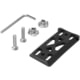Warrior Tripods Precision Arca Plate, Black, 3in, WT-3F