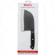 WatchFire Serbian Cleaver, 6.75in 7Cr17MoV Stainless Steel Blade, Black Pakkawood Handle, 1006373