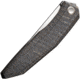 We Knife Co Ltd Cybernetic Flame Folding Knife, 5in Closed, 4in Bead Blast CPM-20CV SS Blade, Flame Anodized Titanium Handle, Nylon Case, WE22033-3