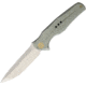 We Knife Co Ltd Framelock Satin Green Folding Knife,3.75in,S35VN Steel,Standard Edge,Satin,Green,Titanium Handle WE601B