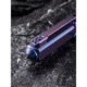 We Knife Co Ltd Tactical Pen, 5in Overall, Pocket Clip, Glass Breaker, Bolt Action Open/Close, Blue Plastic Storage Case, Titanium Construction, Purple, Purple, TP02A
