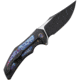 We Knife Co Ltd We Knife Magnetron 3.76'' Black Titanium Flame Inlay/blk Stnws