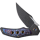 We Knife Co Ltd Magnetron Folding Knife, 3.76in, Carbon Steel, Titanium Handle, Rainbow, WE180584