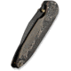 We Knife Co Ltd Weknife Zenthra Flipper &amp; Thumb Stud Knife Bronze / Black Titanium Handle With Copper Foil Carbon Fiber Inlay 3.3inch Black Stonewashed Bohler M390 Blade We24021c-3 - WE24021C-3