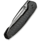 We Knife Co Ltd Weknife Micro Trogon Thumb Stud Knife Tiger Stripe Pattern Flamed Titanium Handle - WE24043-3
