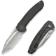 We Knife Co Ltd Weknife Micro Trogon Thumb Stud Knife Tiger Stripe Pattern Flamed Titanium Handle - WE24043-3