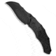 We Knife Co. WE Knife Co. Orc Boss Liner Lock Knife Shredded CF/Black Ti 3.8" Black SW, Black, CPM 20CV, adult, BHQ-219626