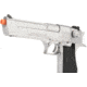 WE-Tech Desert Eagle .50 AE Full Metal Gas Blowback Airsoft Pistol by Cybergun, Silver, Medium, 090510 / CG-DE0101