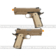 WE-Tech Full Metal 1911 Desert Warrior Socom 4.3 Airsoft Gas Blowback Pistol, Gun Only, Tan, WE-E011-T