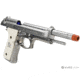 WE-Tech M9 Sword Cutlass Airsoft GBB Gas Blowback Pistol, Silver/Ivory, WE-M92L - Cutlass