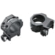 Weaver 1in Four Hole Skeleton Rifle Scope Rings, High, Matte Black 48361