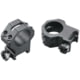 Weaver 1in Four Hole Skeleton Rifle Scope Rings, X-High, Matte Black 48362