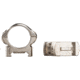 Weaver Cross Lock Rifle Scope Rings, 1in, Medium, Silver 49321