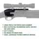Weaver No Gunsmith Shotgun Saddle Mount, Black - Remington 870, 1100, 1187 - 48340