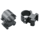 Weaver Sure Grip Windage Adjustable Rings - 1in, Extra High, Matte Black 49145
