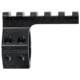 Weaver Thumbnut 1in. Scope Mounted Picatinny Adaptor, Black Matte 48370