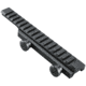 Weaver Thumbnut Riser Rail, Black Matte 48372