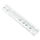 Weaver Top Mount Aluminum Base 63Bs, Silver, 48447