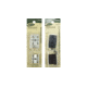 Weaver Top Mount Base Pairs, Black, Silver