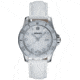 Wenger Ladies Sport Swiss Watch  w/ white Mother of Pearl dial with cyrstals, white Leather strap 70381