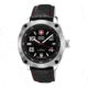 Wenger Mens Outback Sport Watch w/ Black and Red dial/black Leather strap 79373