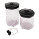 Weston Products RT Vacuum Canister Set 1.5 Quart and 2 Quart 101410