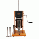 Weston Products Vertical Sausage Stuffer - 7 lb Capacity, Two-Speed, Black, 86-0701-W
