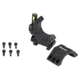 Wheeler Engineering Picatinny Rail Scope Rings, 1in, High, Black, 1099903