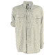 White Sierra Castaway Long Sleeve Shirt - Men's-Stone-Small