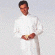 White Swan Unisex MetaGuard Lab Coats, White Swan/Meta 1165-311-S Knit Cuffs And Open Neck