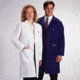 White Swan Unisex Polyester/Cotton Lab Coats, White Swan-Meta 6116-11-XXL