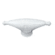 Whitecap Rubber Spreader Boot - Pair - Small - White 55793