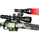 Wicked Hunting Lights A55iC LED Red Night Hunting Light Kit, Black, W2060