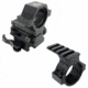 Wicked Hunting Lights GEN4 Quick Detach Adjustable Light Mount and Picatinny Scope Mount Combo Kit, W2091