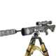 Wicked Hunting Lights ShotPro Ultra-Max LED Extreme Range Night Hunting Light Kit, 850nm Infrared, W2095
