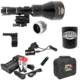 Wicked Hunting Lights ShotPro Red Ultra-Max LED Extreme Range Night Hunting Light Kit, Black, W2093