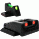 Williams Gun Sight Target Pistol Sights For S&amp;W M&amp;P .22LR Compact, Green/Red, 71031
