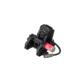 Wilcox DPAM NVG Mount/Interface Plate Adaptor/Three Hole Shroud/Lanyard/Cup, Black, 62100G04-B
