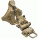 Wilcox G24 Breakaway Night Vision Mount w/Hybrid Shroud, Tan, 56100G41-T