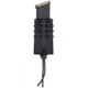 Wilder Tactical Evolution Universal Pistol Magazine Pouch, Standard 1.5in Quick Clip, Black, EVOUPBKQC