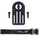 Wilder Tactical MHP Leg Strap Assembly w/ 1in Web Leg Strap, Cobra FM Buckle, Right Hand, Multicam Black, MHPLSAMCB1FM