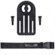 Wilder Tactical MHP Leg Strap Assembly w/ 1in Web Leg Strap, Plastic Buckle, Right Hand, Multicam Black, MHPLSAMCB1P