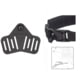 Wilder Tactical MHP Leg Strap Assembly w/ 1in Web Leg Strap, V Buckle, Right Hand, Multicam Black, MHPLSAMCB1V
