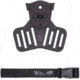 Wilder Tactical QUBL/VUBL Leg Strap Assembly, w/ 1in Webbing, Plastic Buckle, Black, QUBLLSABK1P