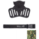Wilder Tactical QUBL/VUBL Leg Strap Assembly, w/ 1in Webbing, Plastic Buckle, M81 Woodland, QUBLLSAM811P
