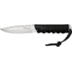 Wildsteer Baby Wild Fixed Knife, Sandvik 12C27 stainless blade, Black leather wrapped handl WSBBI