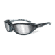 Wiley X Airrage Single Vision Prescription Sunglasses, Crystal Metallic Frame, 697SV